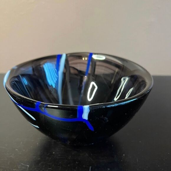 Kosta Boda vintage Contrast bowl nwot - Picture 4 of 8